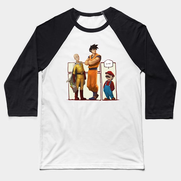 The 3rd Wheel Baseball T-Shirt by charlo